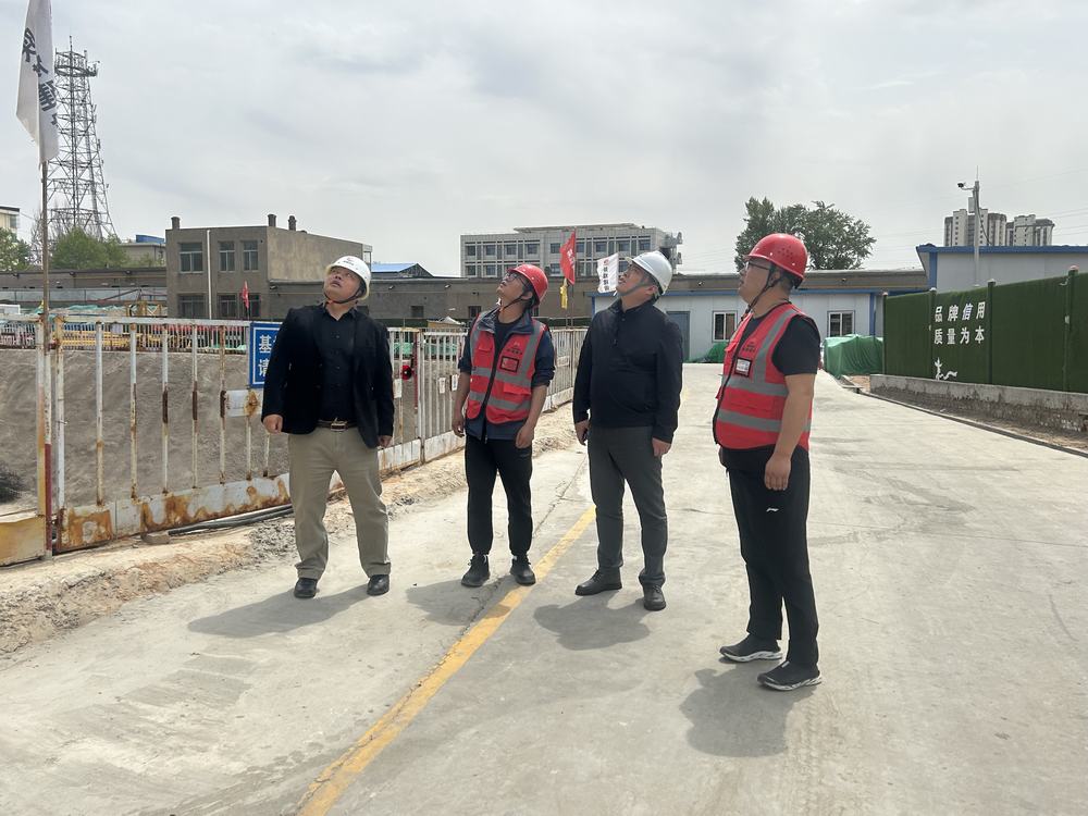 刘云波带队开展“五一”节前安全生产大检查