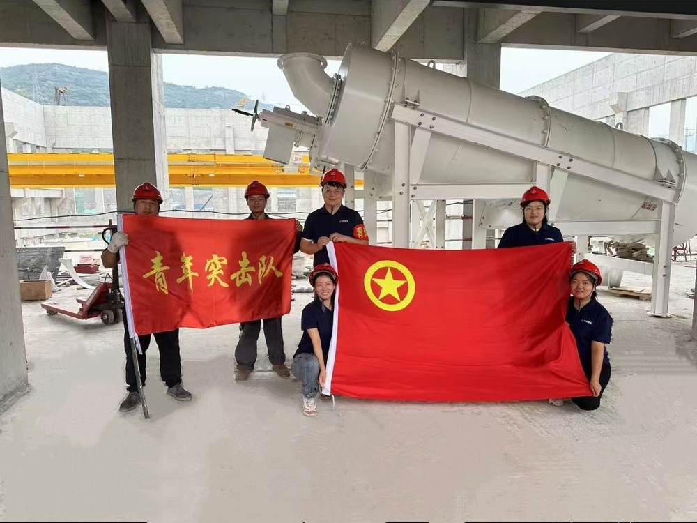 陕煤建设韩城分公司安装六项目部:青春奋进正当时 攻坚一线显担当