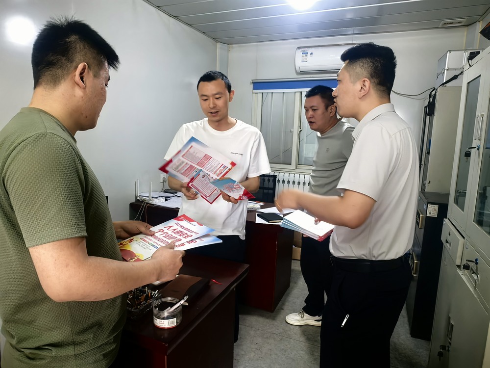 陕煤建设洗选煤运营公司第二项目部：“三措”联动 浇筑“零风险”底色