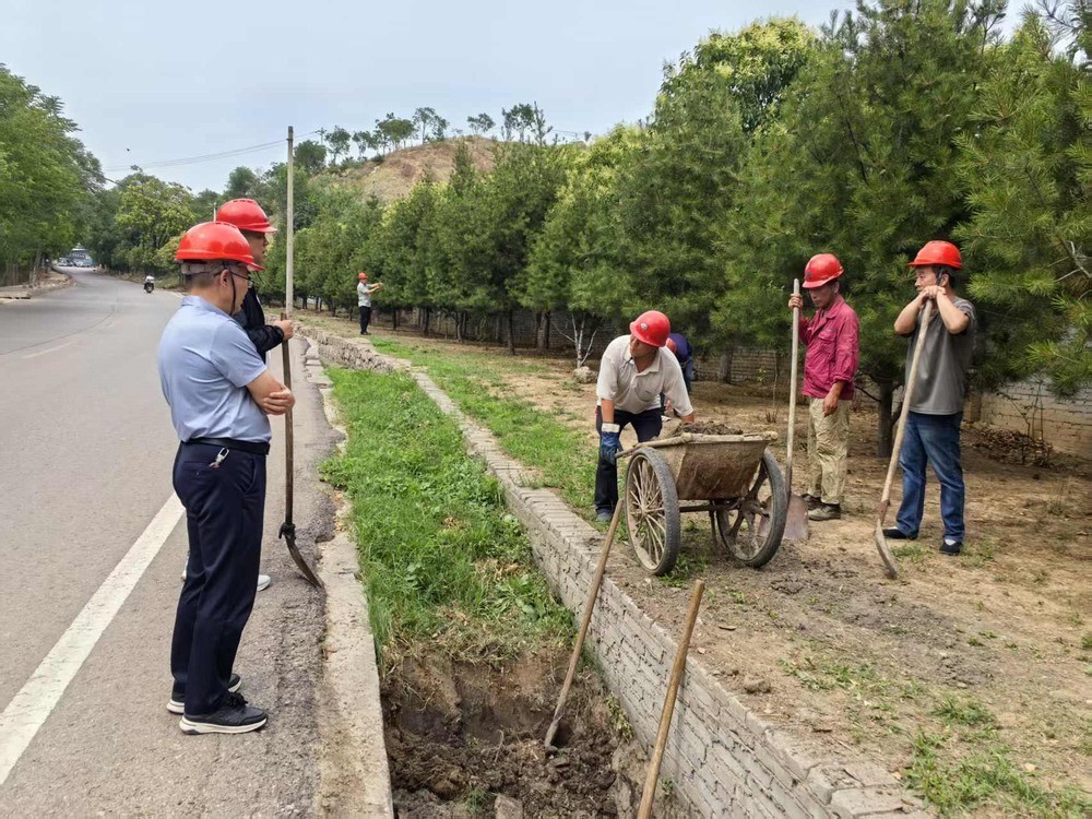 安全生产月超燃行动！清淤攻坚显身手 巧思护墙守安全