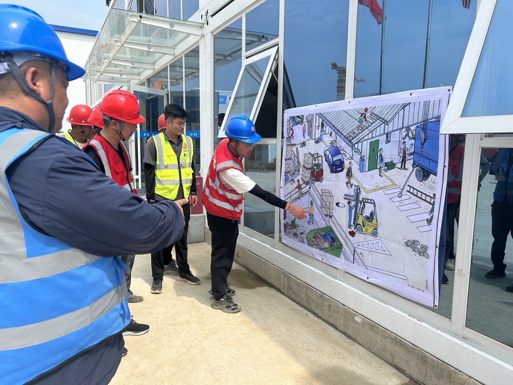 陕煤建设韩城分公司土建四项目部:安全生产全员参与 平安成果人人共享