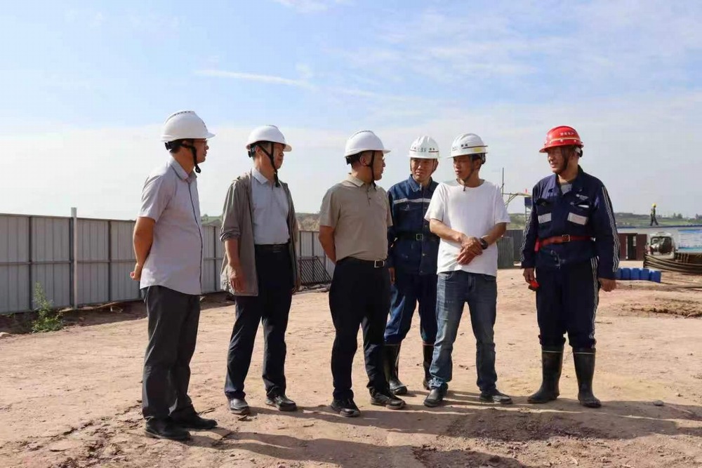 平庄煤业党委书记、董事长杜善周深入天工公司矿建项目检查指导