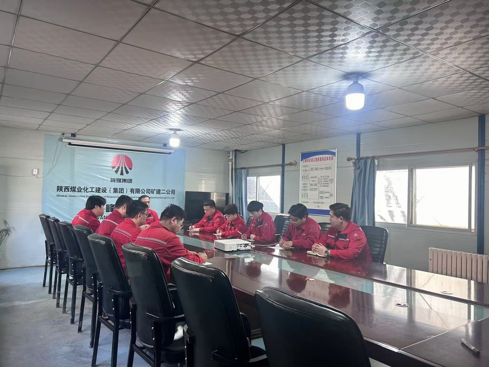 陕煤建设矿建二公司：闻“汛”而动勇担当