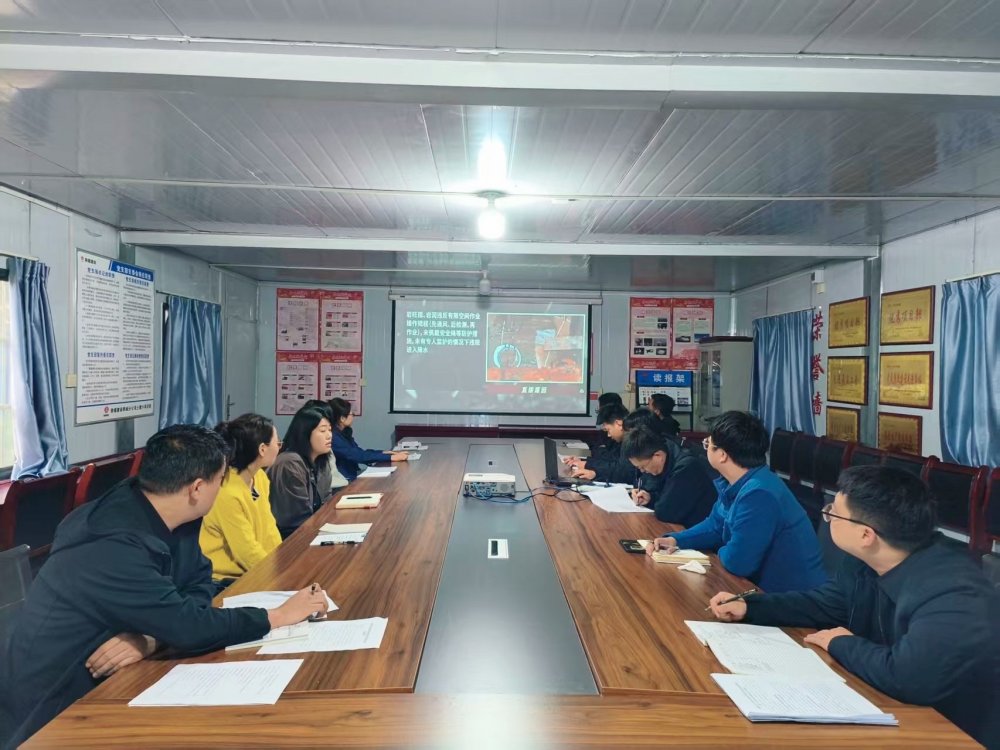 陕煤建设韩城分公司土建六项目部：以安全“硬举措”托举生产“安心感”