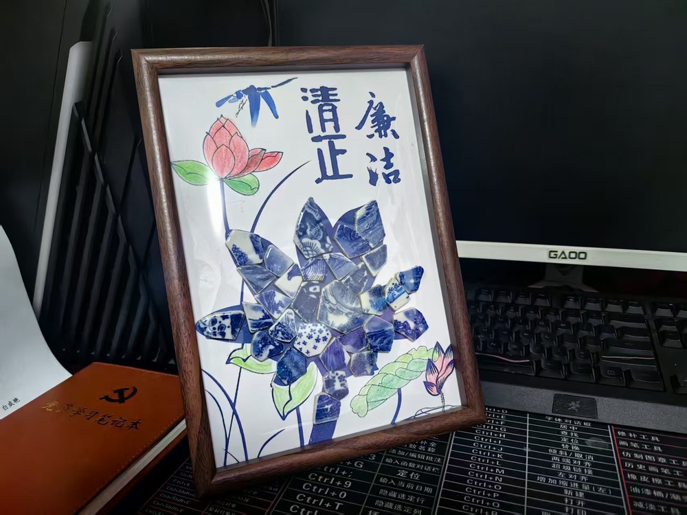 陕煤建设洗选煤运营公司柠条塔运营项目部党支部：开展 “廉洁润初心，匠心绘清风”主题党日活动