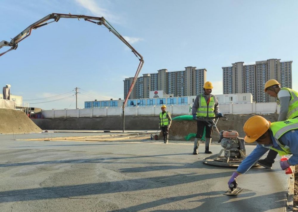 陕煤建设绿宇公司：战严寒 抢工期 保安全