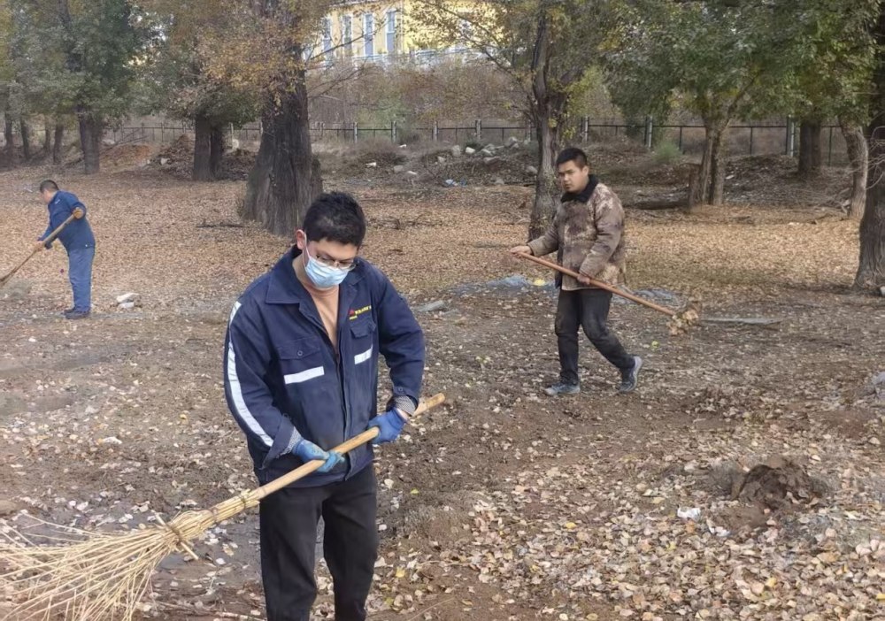 陕煤建设煤矿运营服务分公司：拂尘迎新展新貌 向绿而行启新程