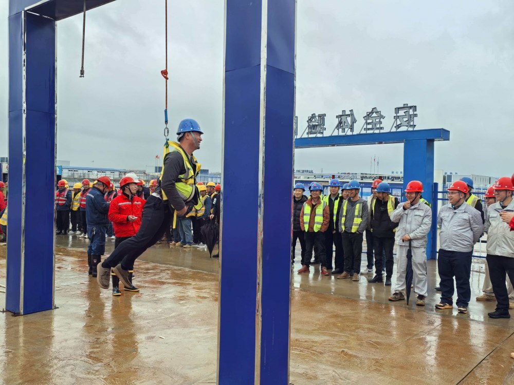 上好开工第一课 把好安全第一关