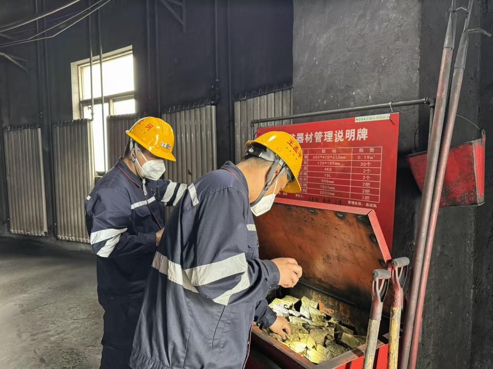 陕煤建设洗选煤运营公司澄合山阳项目部:巧绘“四篇答卷” 筑牢五一安全防线