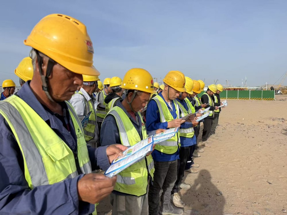 陕煤建设西北分公司土建第六项目部:安全为先防风险 多点发力护施工