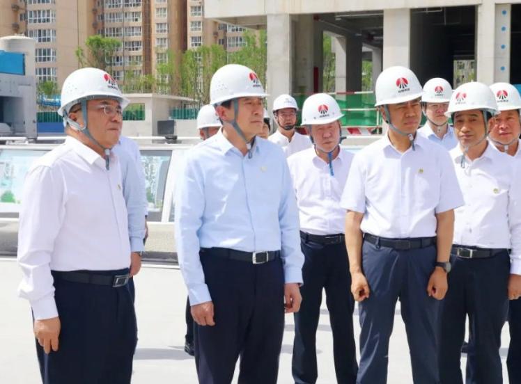 张文琪到建设集团调研