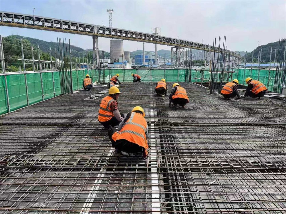 陕煤建设铜煤公司黄陵矿业店头电厂项目: 抢抓施工黄金期 项目建设按下快进键
