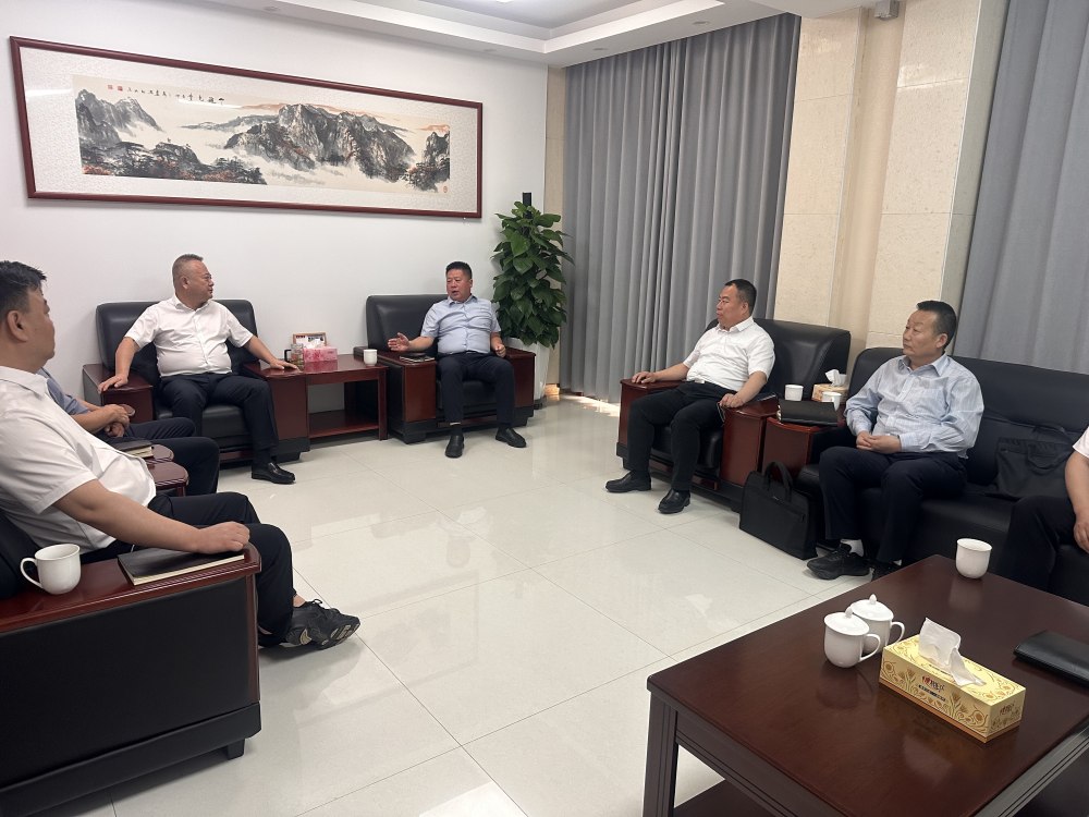 赵敬凯回访大荔县政府