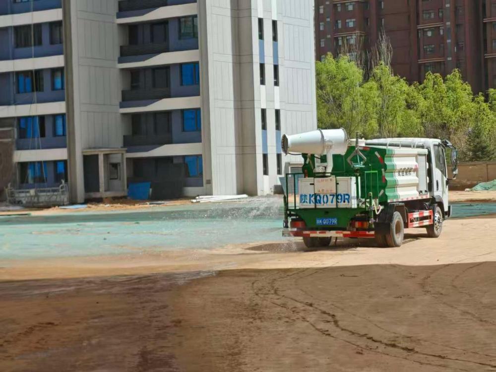 陕煤建设榆林公司第十一项目部:蓝天下的“文明工地”
