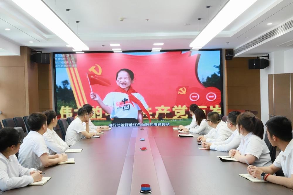 陕煤建设洗选煤运营公司:让红色扬帆 踏七一奋进新途