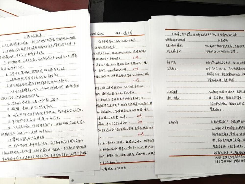 陕煤建设洗选煤运营公司第三项目部:执笔肃顽弊 深学细悟守红线