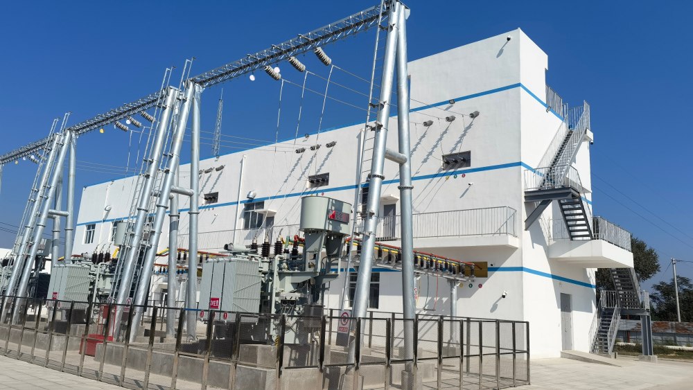 陕煤建设渭南分公司承建的小庄矿义门风井35KV变电站工程通过竣工验收