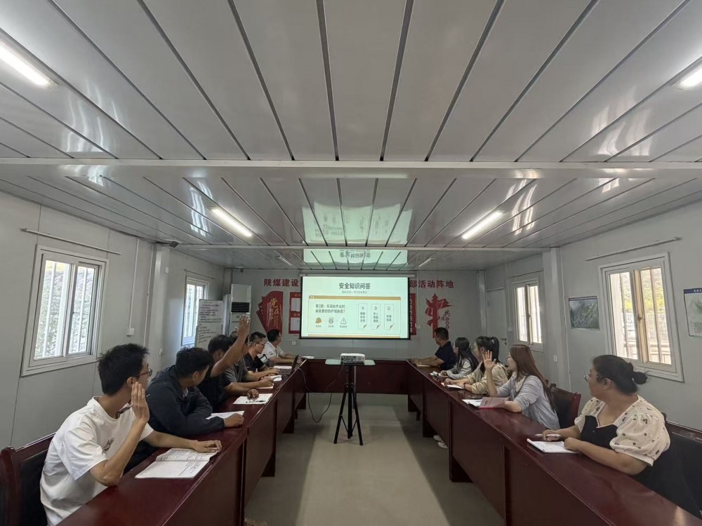 陕煤建设韩城分公司土建六项目部:四措并举守底线 多维发力保平安