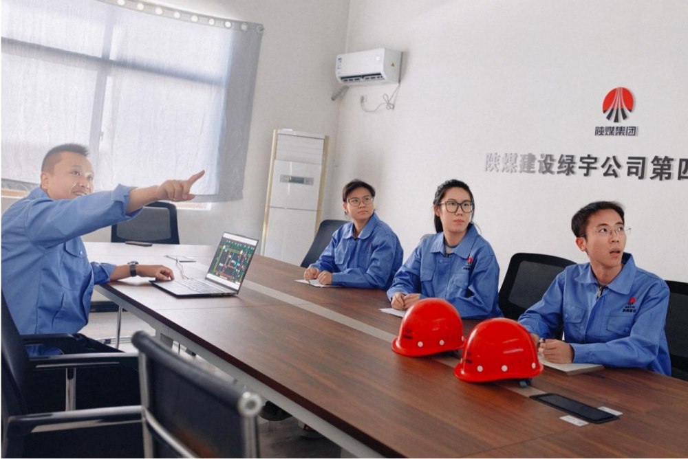 陕煤建设绿宇公司:一场建设蓝与青春蓝的双向奔赴